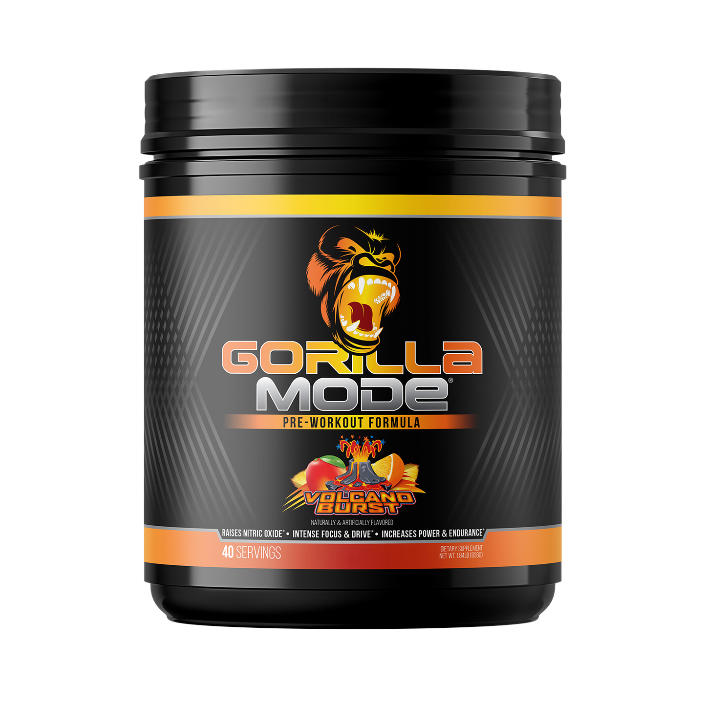 Gorilla Mode Pre-Workout (Volcano Burst