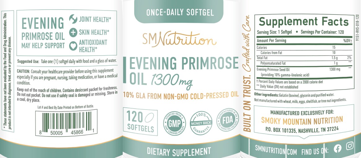 Evening Primrose Oil 1300 mg
