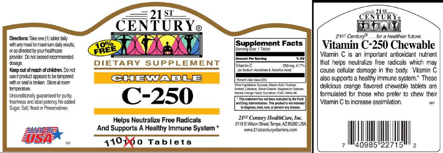 Chewable C-250