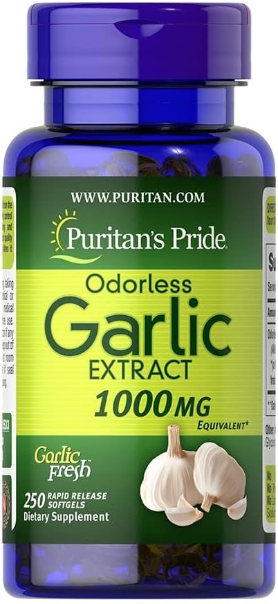 Odorless Garlic Extract 1000 mg
