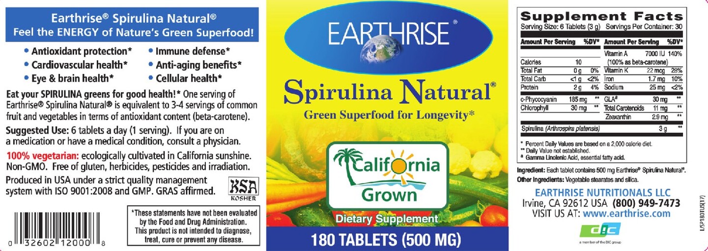Spirulina Natural Tablets