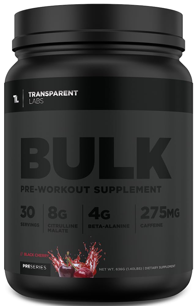 Bulk Black Pre-Workout (Black Cherry