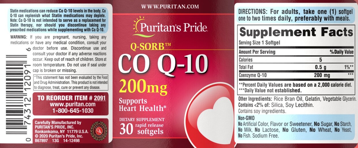 Q-SORB Co Q-10 200 mg