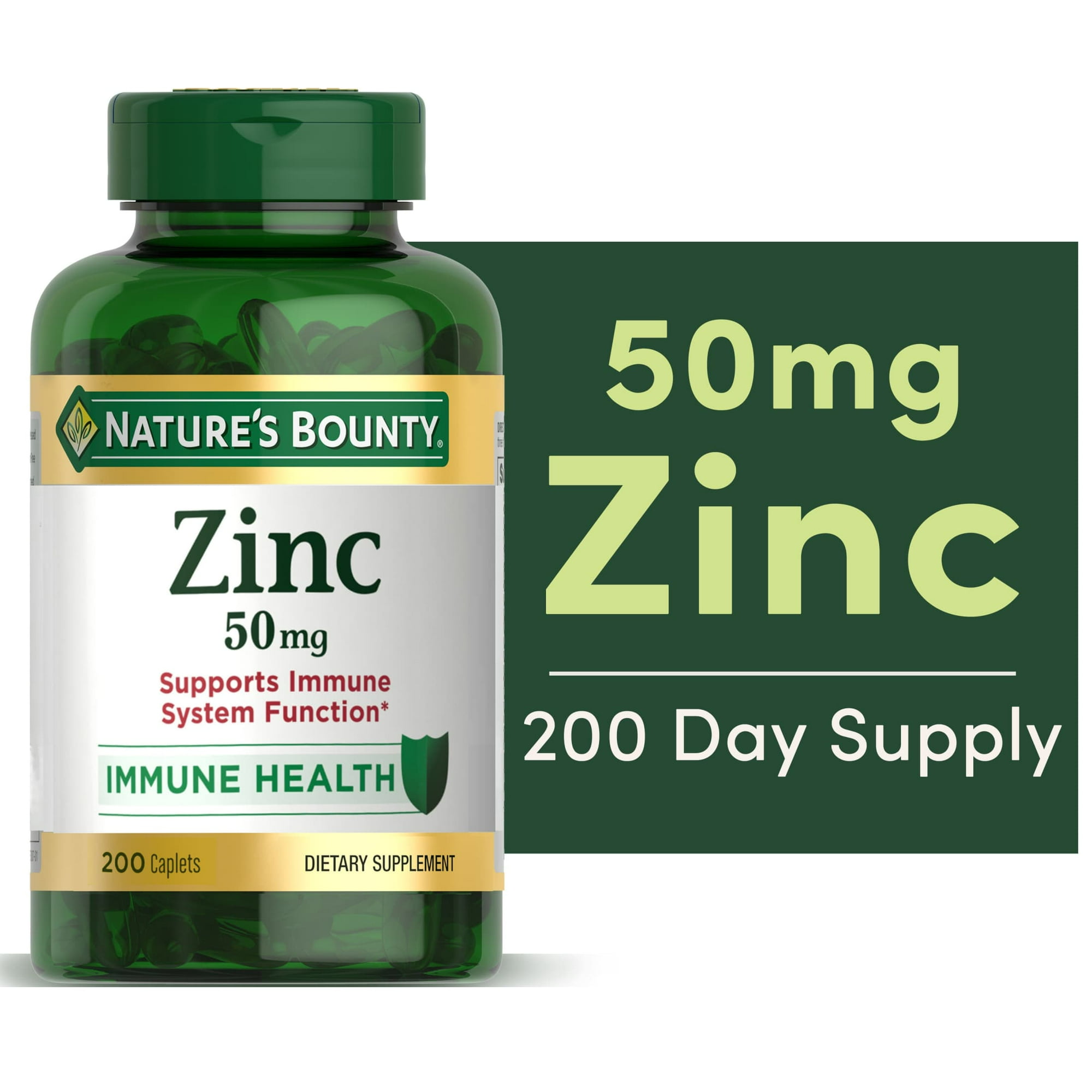 Nature's Bounty Zinc 50 mg