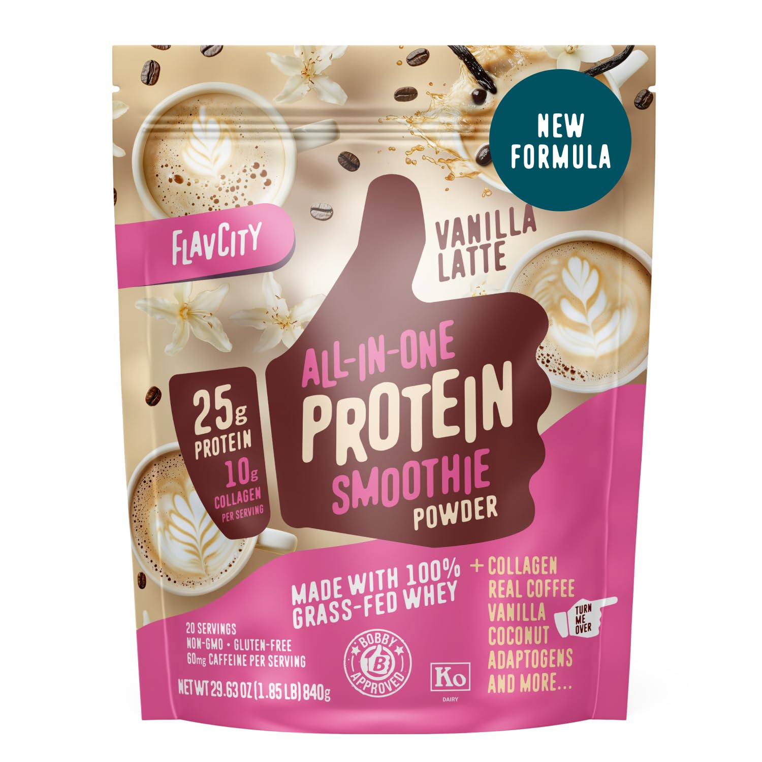 All-In-One Protein Smoothie (Vanilla Latte
