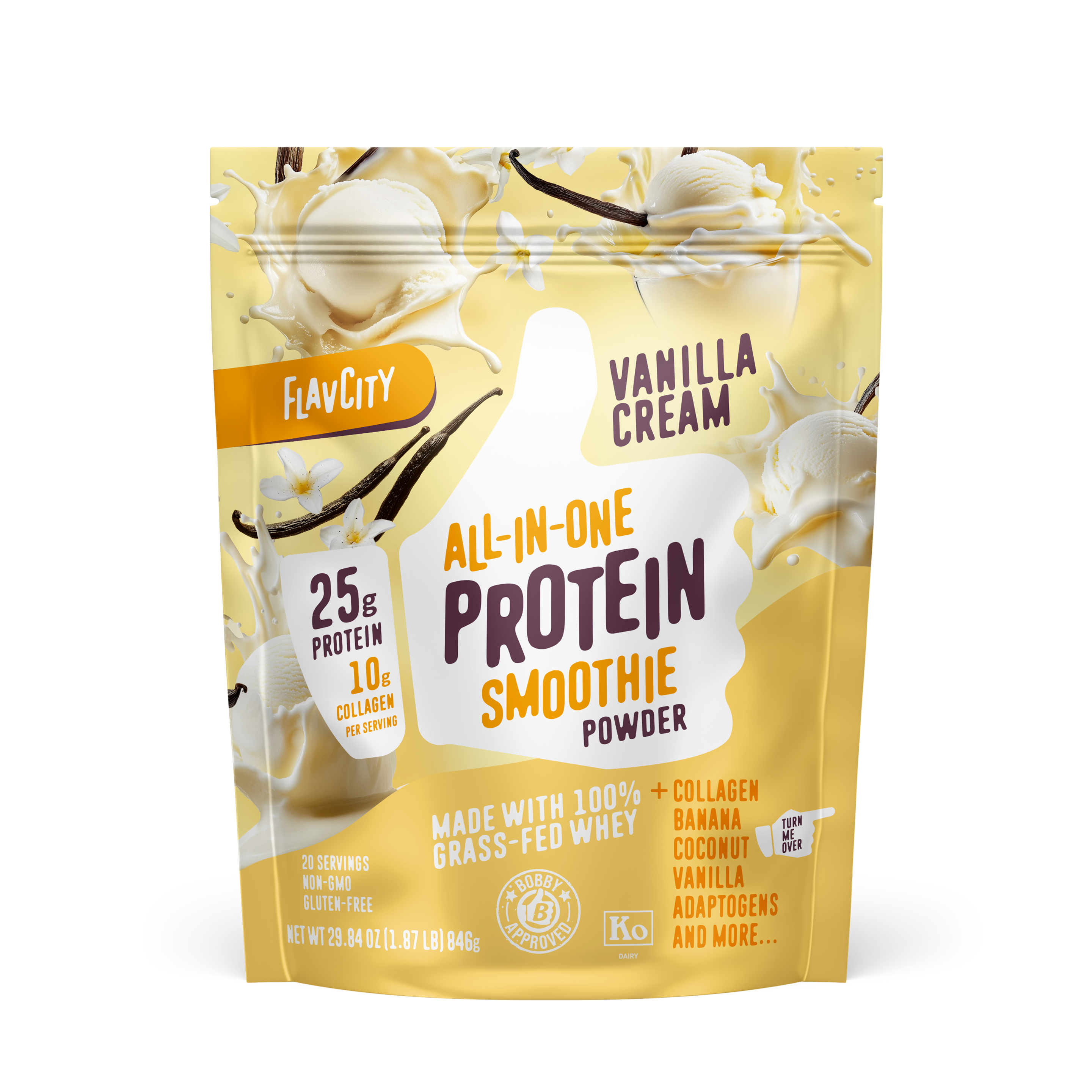 All-In-One Protein Smoothie (Vanilla Cream