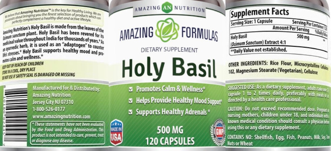Holy Basil 500 mg