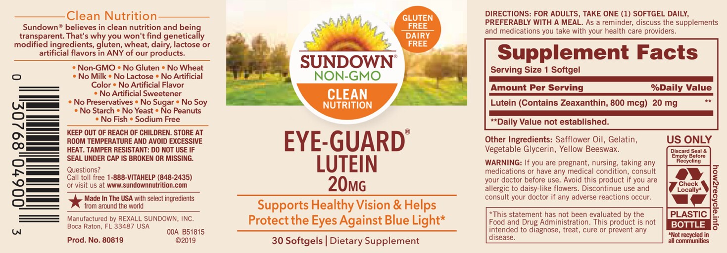 Eye-Guard Lutein 20 mg