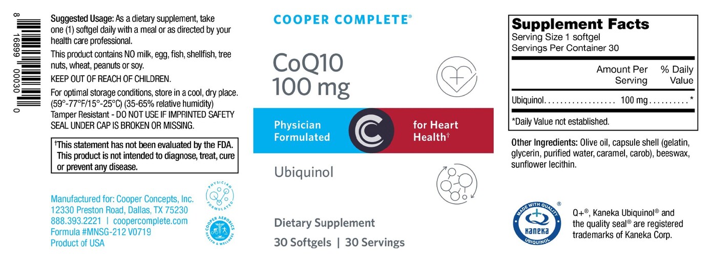 CoQ10 100 mg