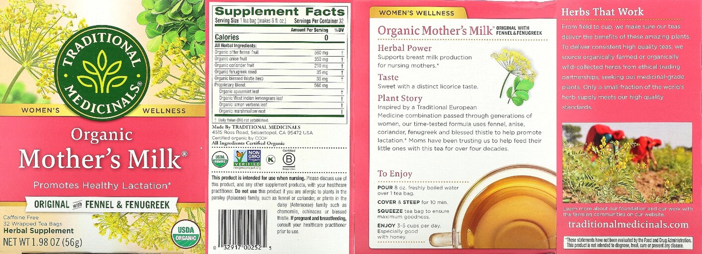 Organic Mother's Milk