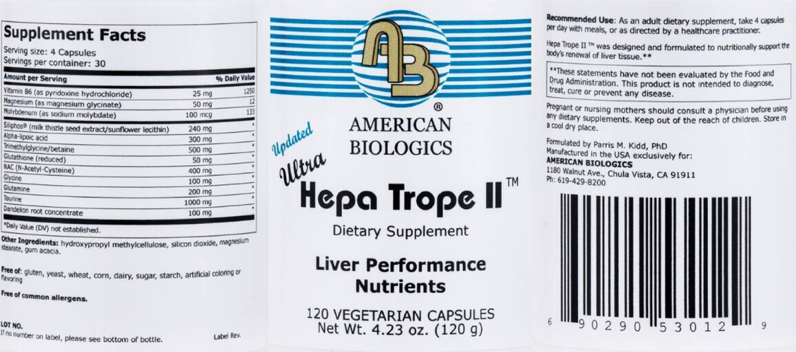 Ultra Hepa Trope II