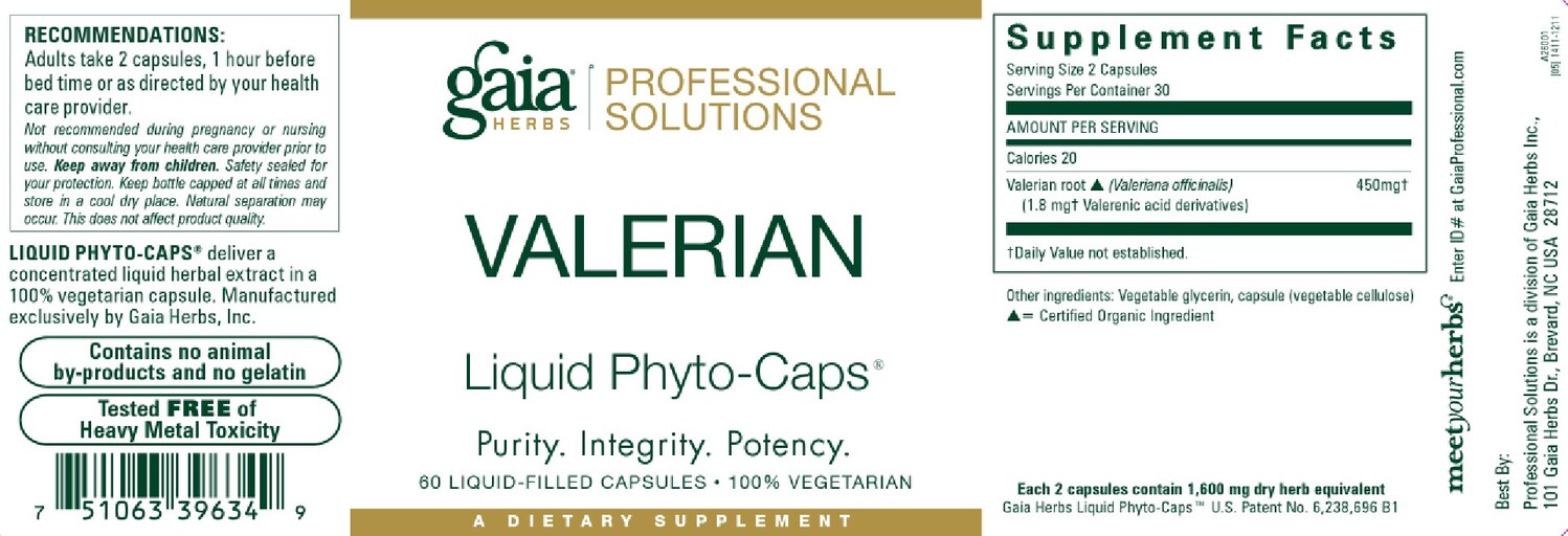 Valerian Liquid Phyto-Caps