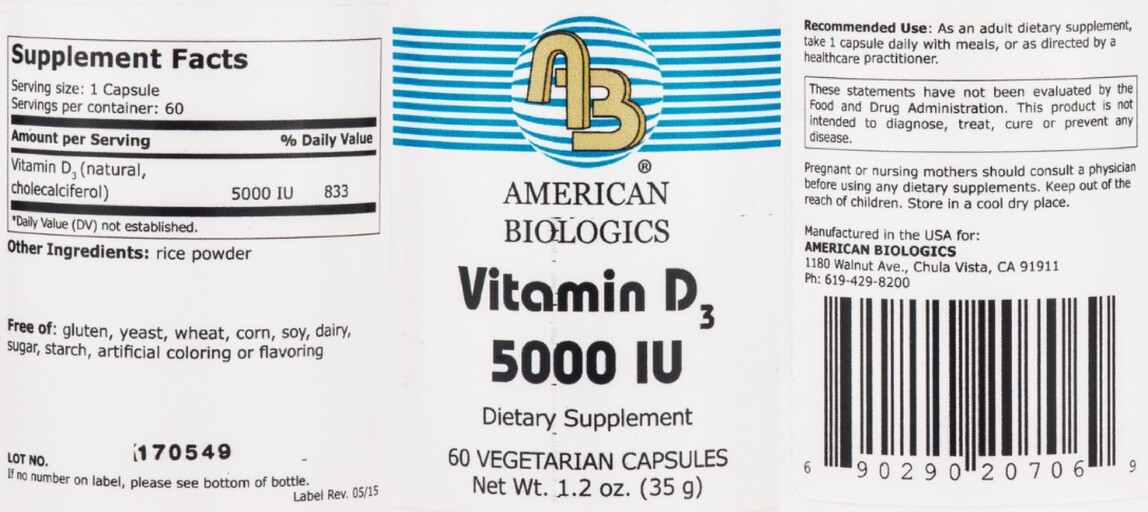 Vitamin D3 5000 IU