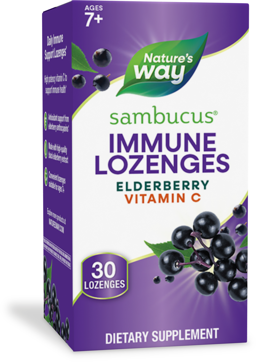 Sambucus Immune Lozenges (Elderberry