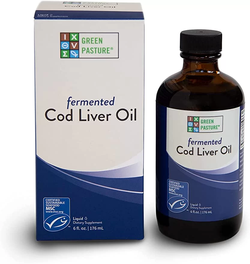 Fermented Cod Liver Oil Liquid (Unflavored
