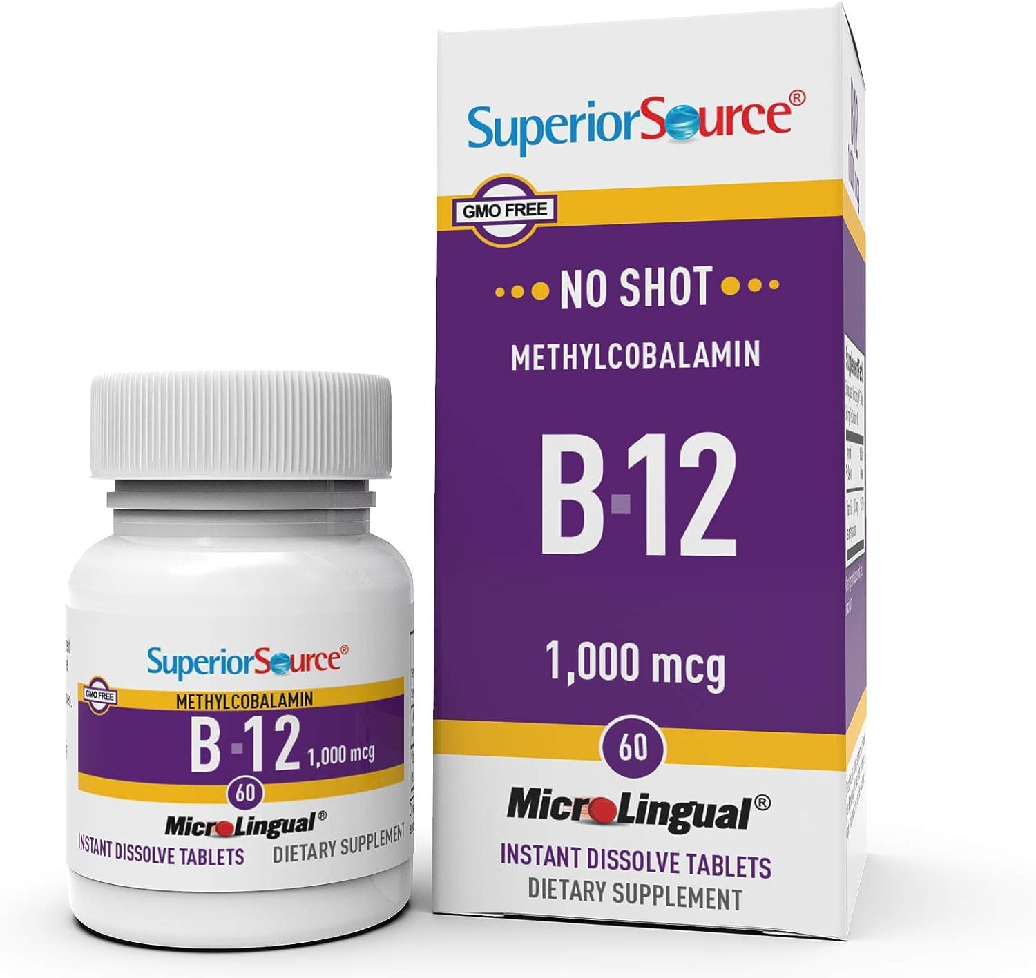 No Shot Methylcobalamin B12 1000 mcg