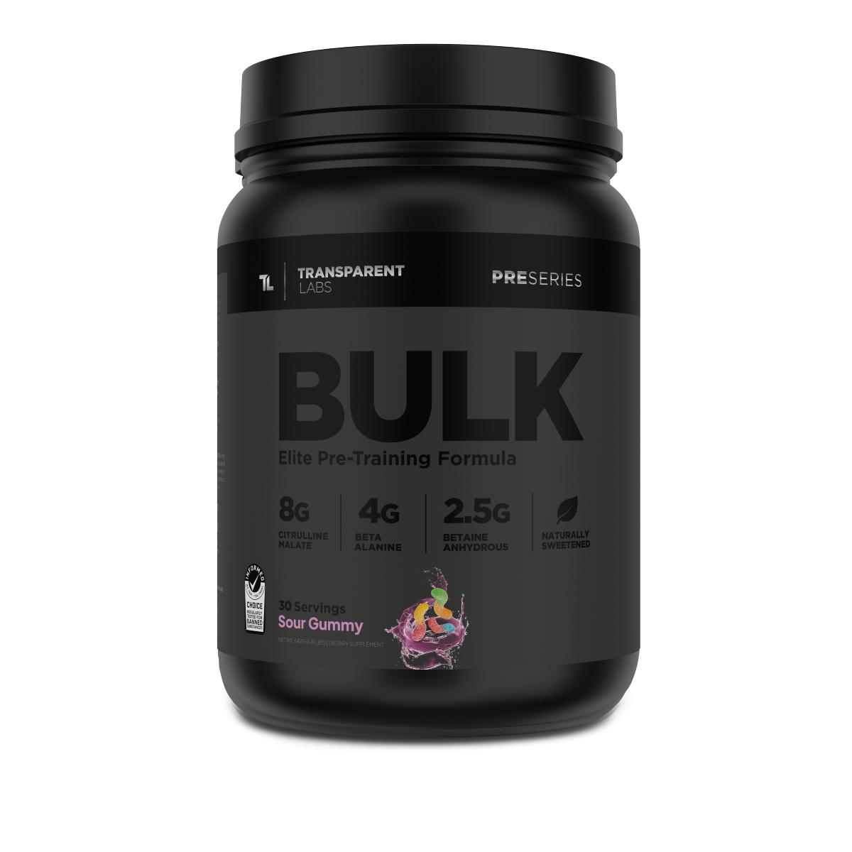 Bulk Black (Sour Gummy