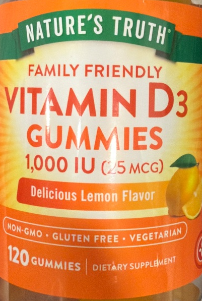 Vitamin D3 Gummies 1000 IU