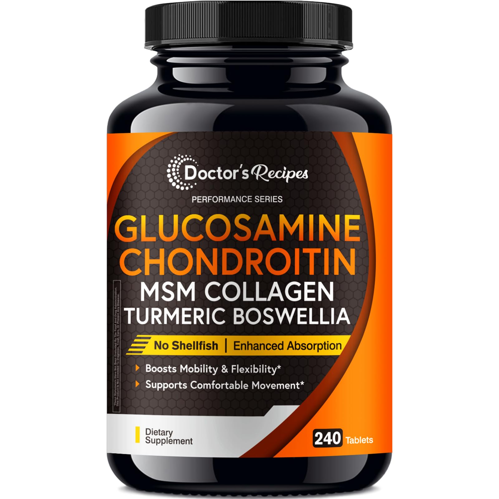 Glucosamine Chondroitin MSM Collagen Turmeric Boswellia