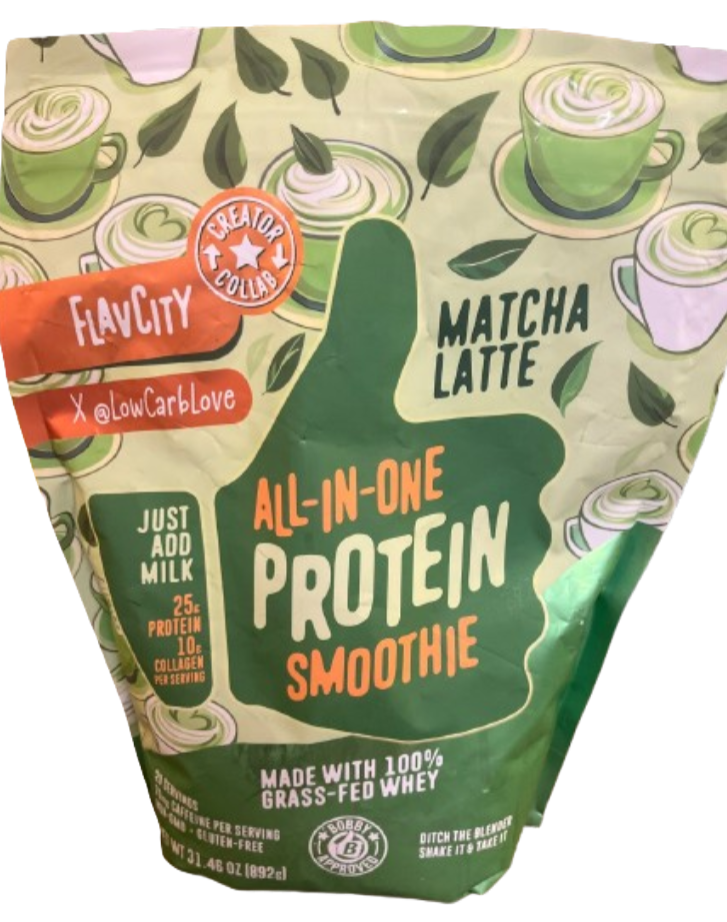 All-In-One Protein Smoothie (Matcha Latte