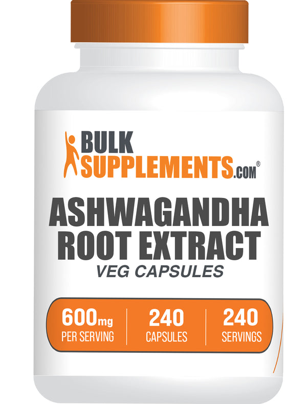 Bulk Supplements Ashwagandha Extract Capsules