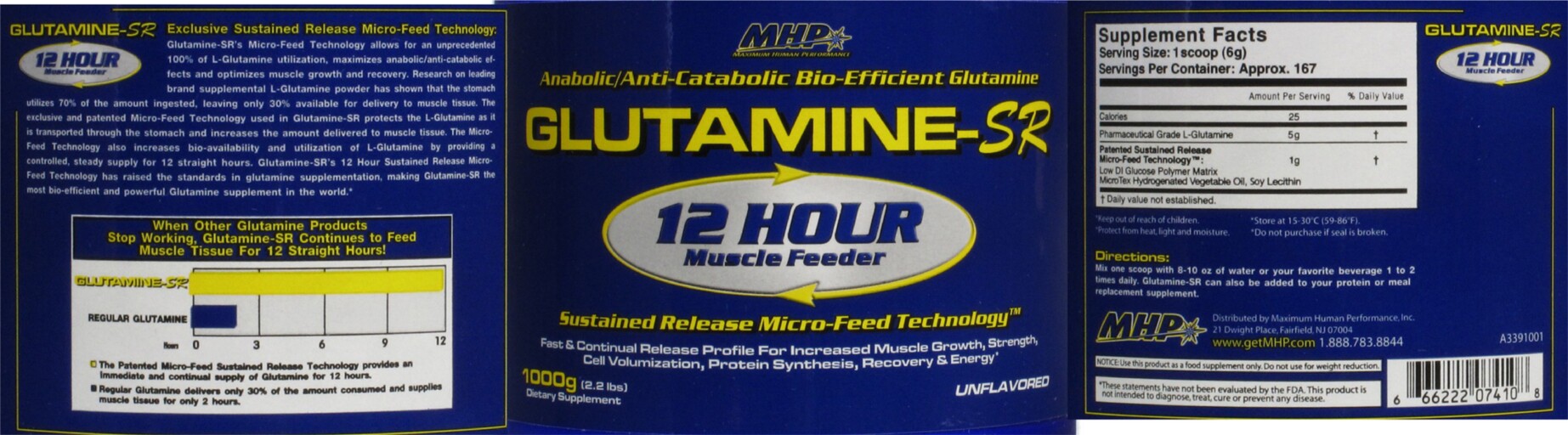 Glutamine-SR Unflavored