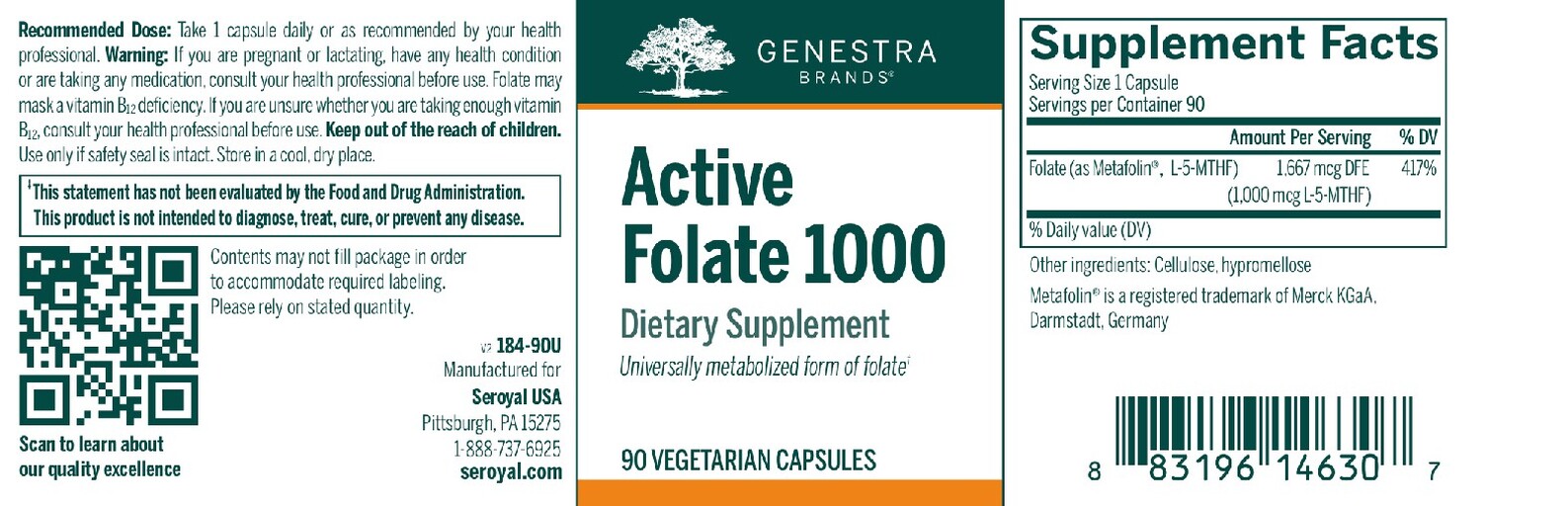 Active Folate 1000