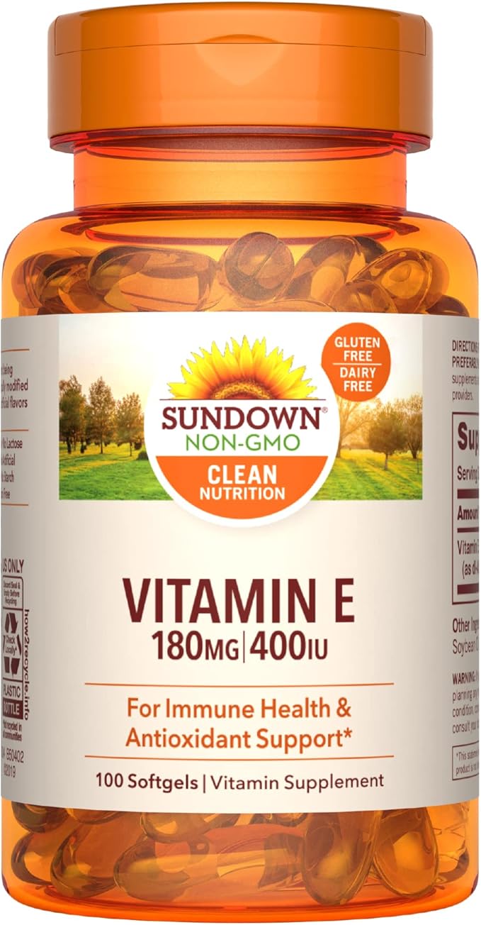 Vitamin E 180 mg 400 IU