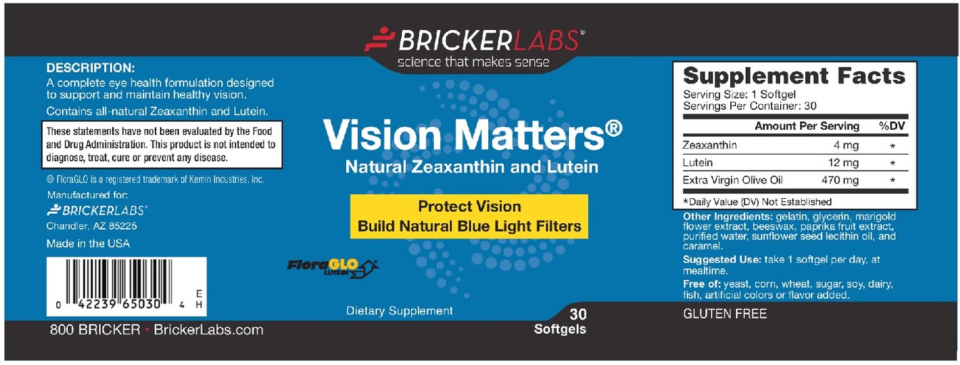 Vision Matters
