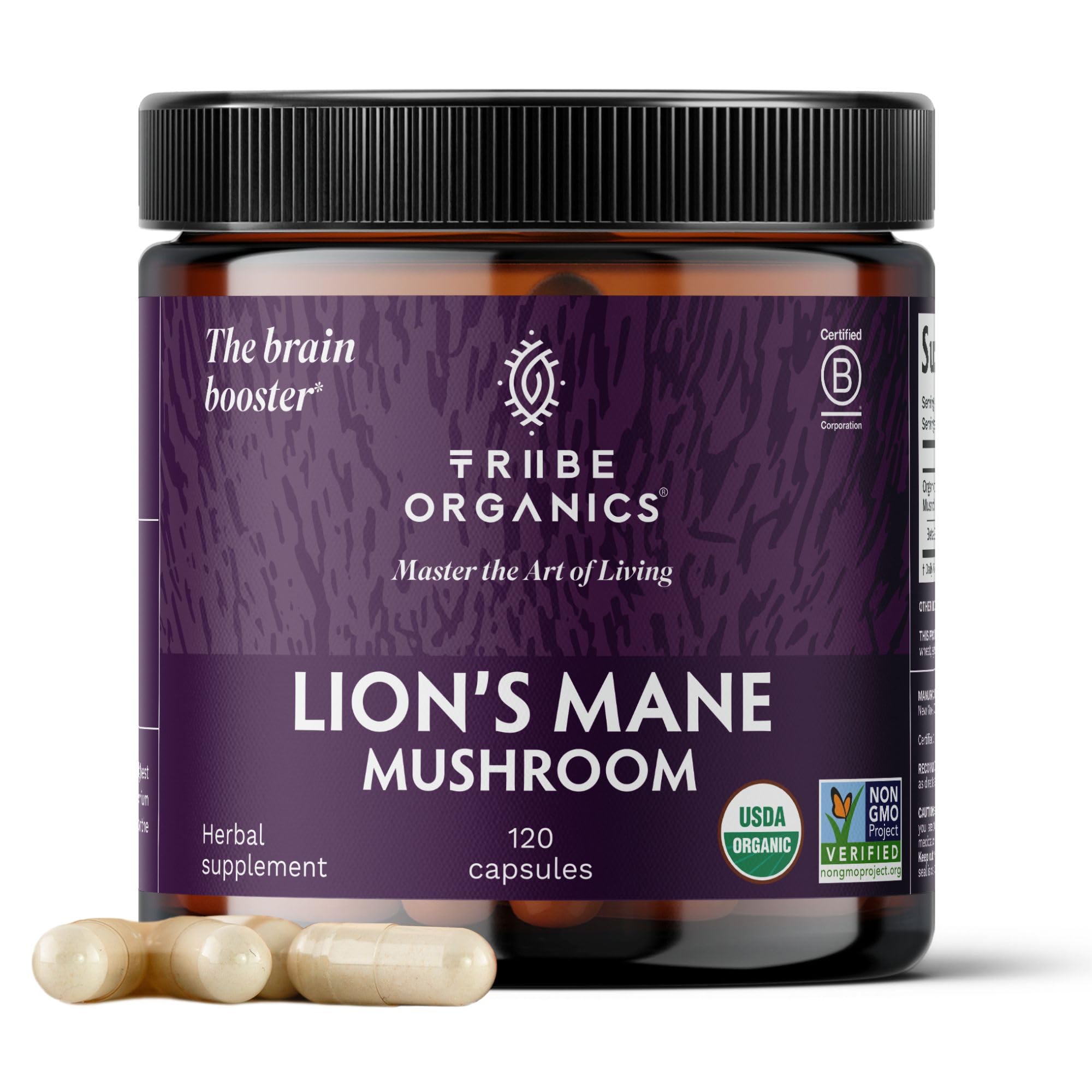 Tribe Organics Lion's Mane Mushroom