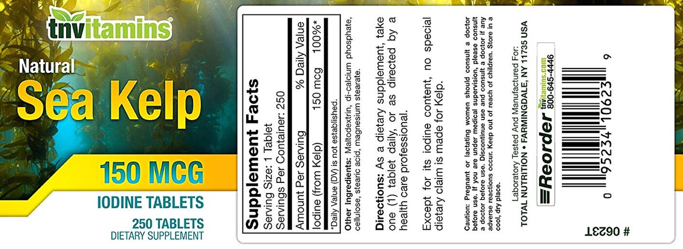 Sea Kelp 150 mcg