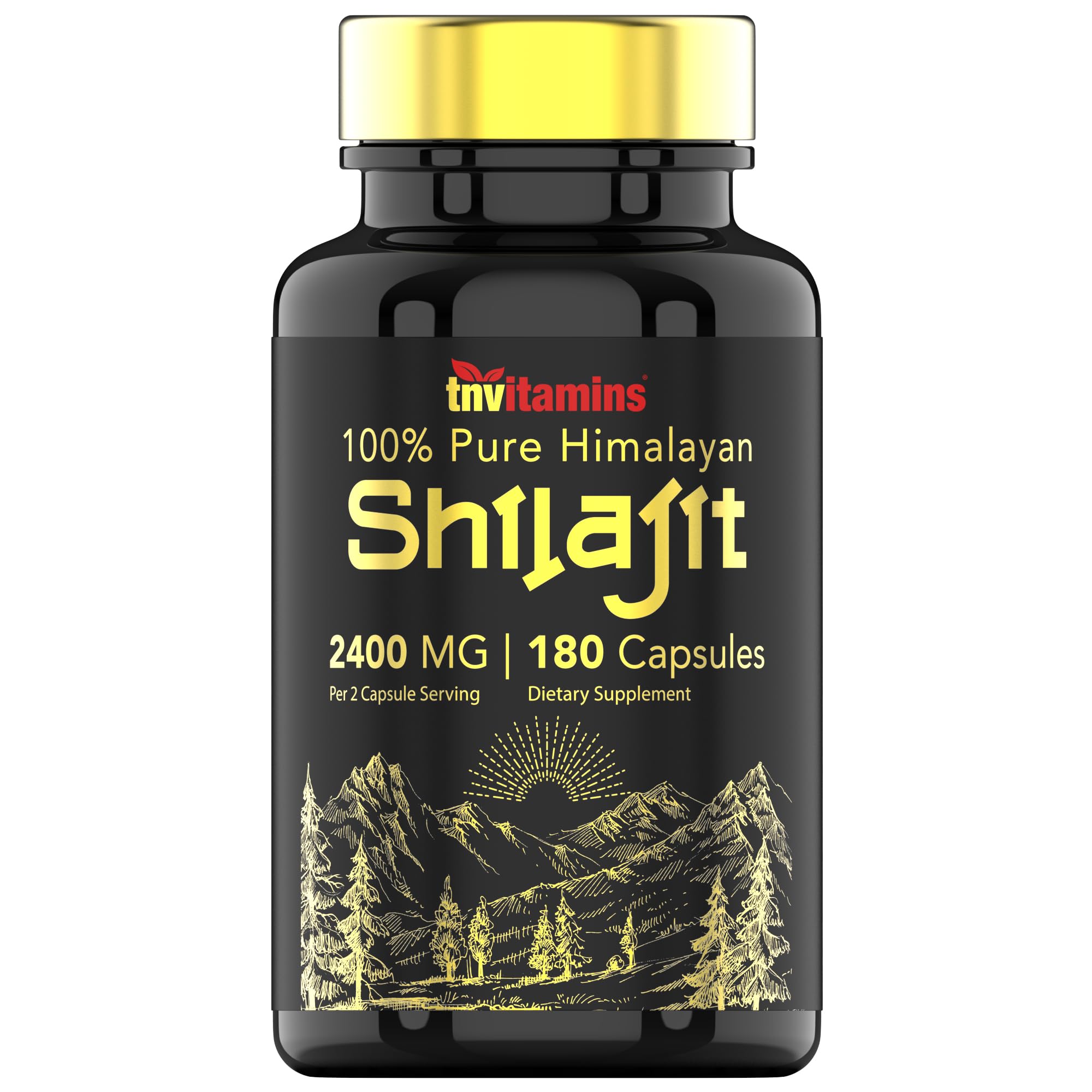 100% Pure Himalayan Shilajit 2400 mg