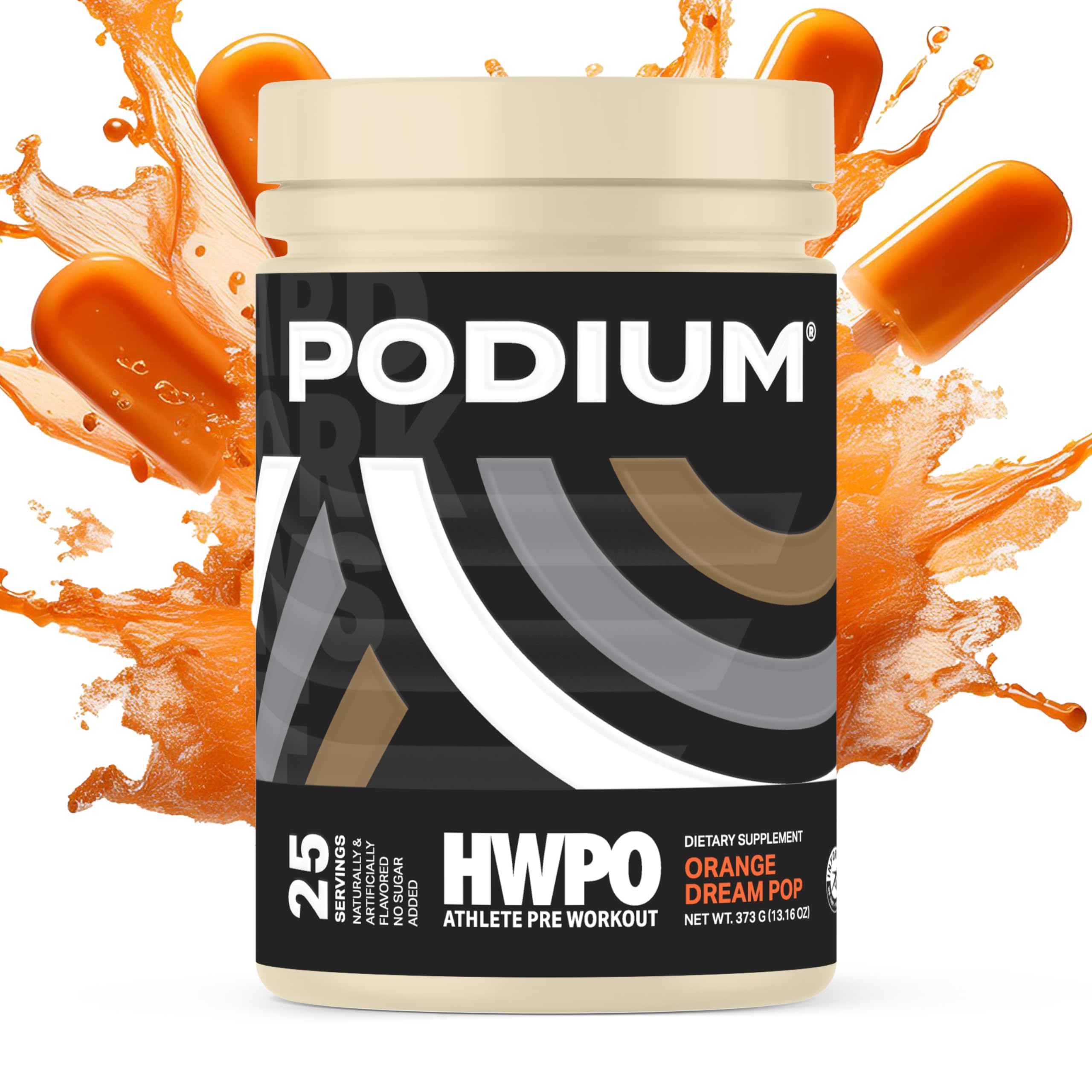 HWPO Athlete Pre Workout Powder (Orange Dream Pop