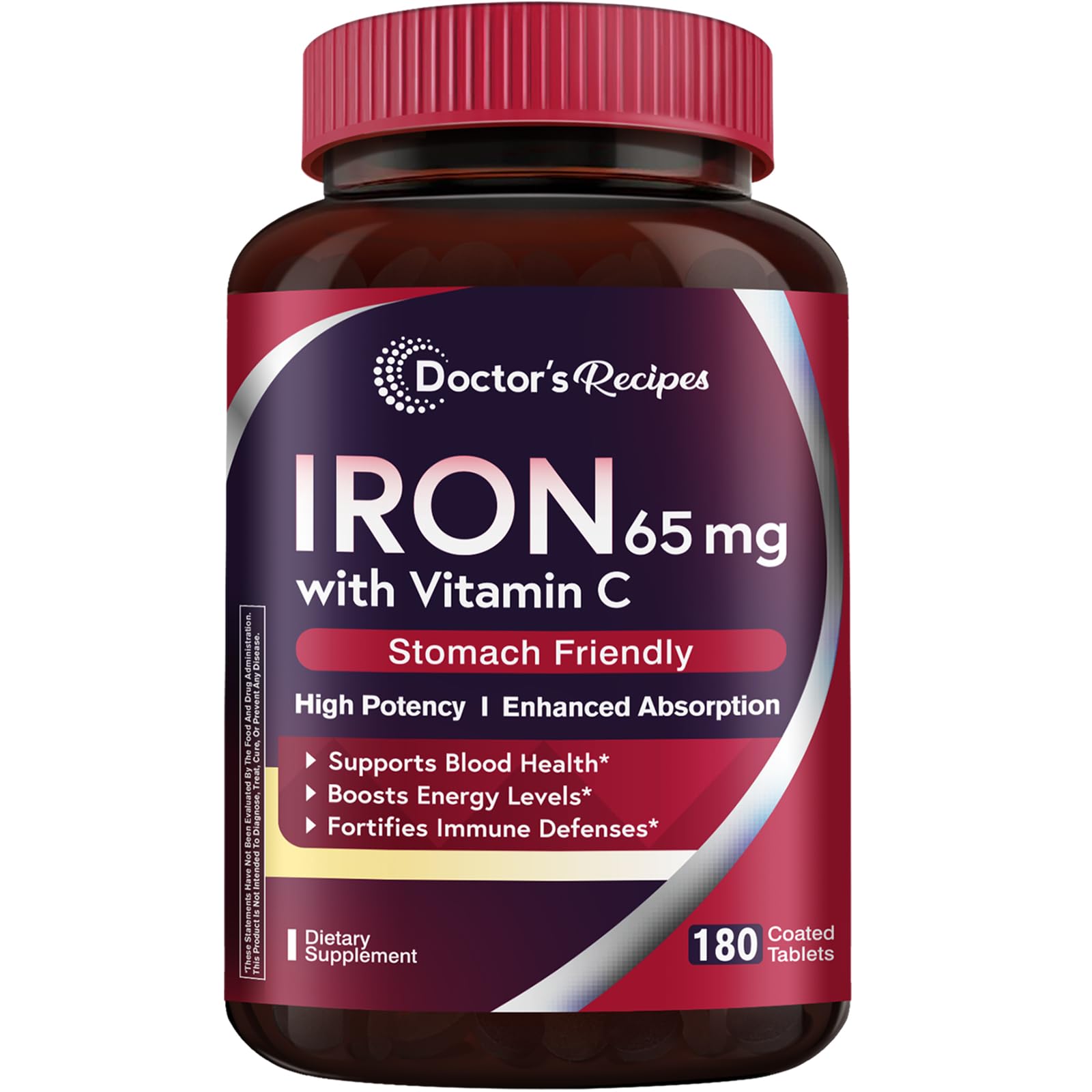 Iron 65 mg with Vitamin C