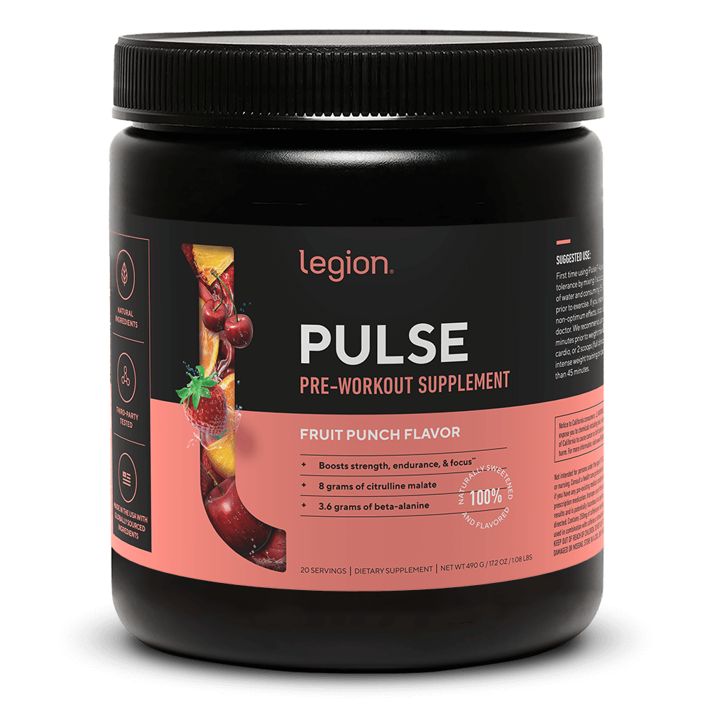 Legion Pulse Pre Workout Powder (Fruit Punch
