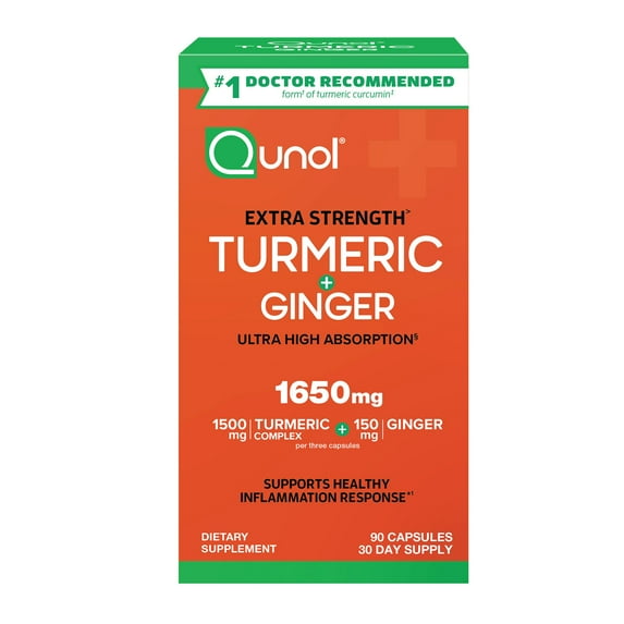 Extra Strength Turmeric + Ginger 1650 Mg