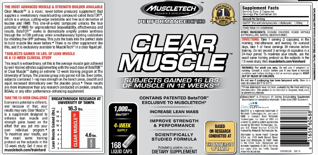 MuscleTech Clear Muscle