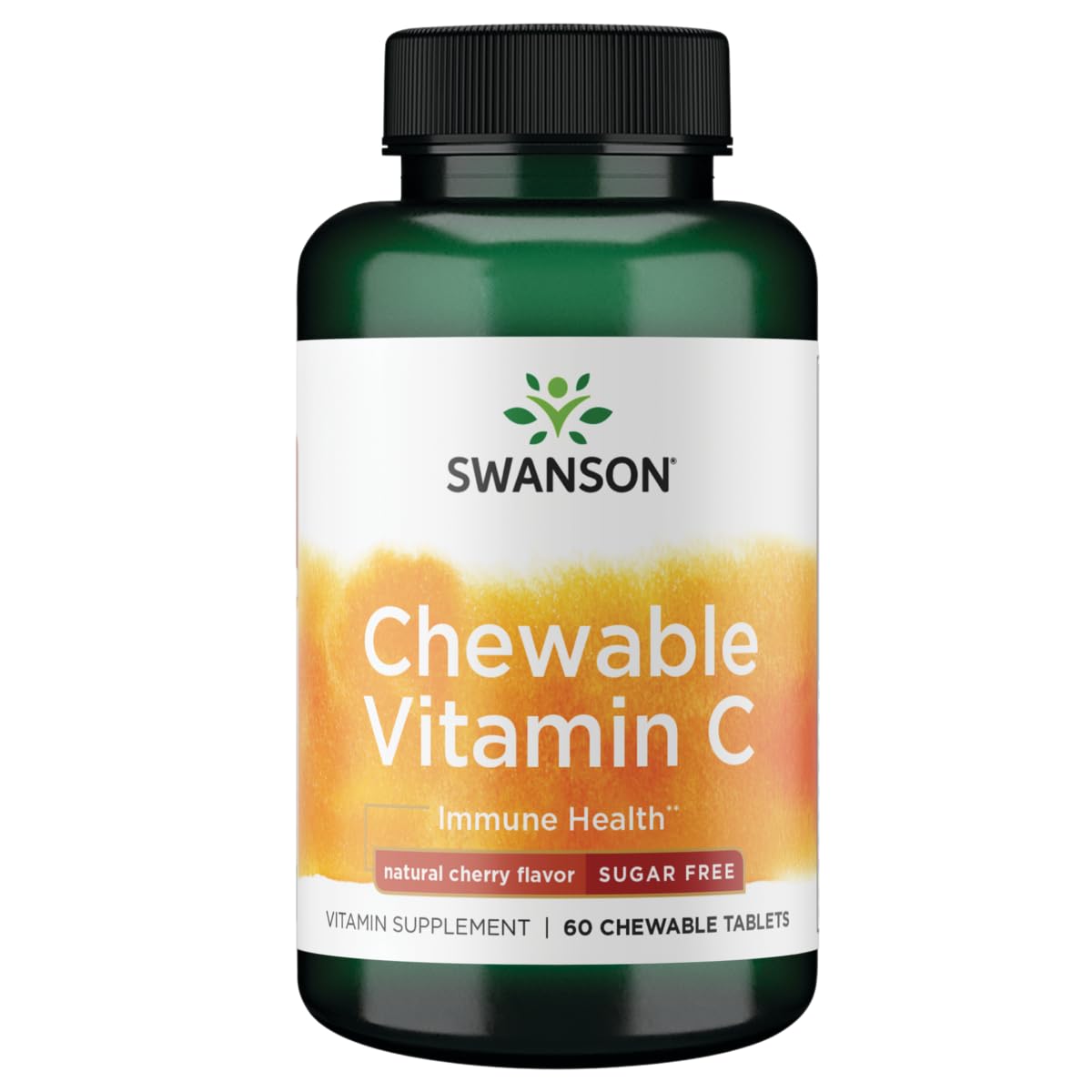 Swanson Chewable Vitamin C Sugar Free Natural Cherry Flavor