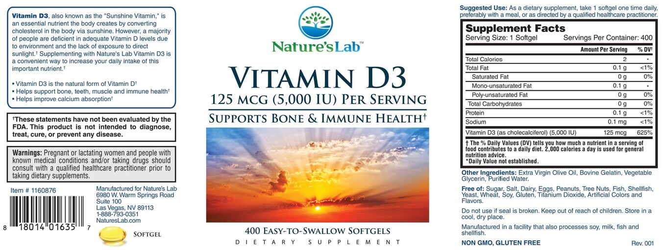 Vitamin D3 125 mcg