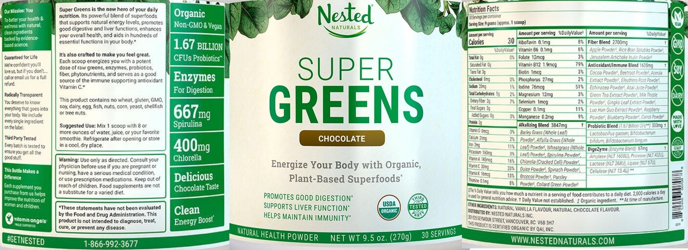 Super Greens Chocolate