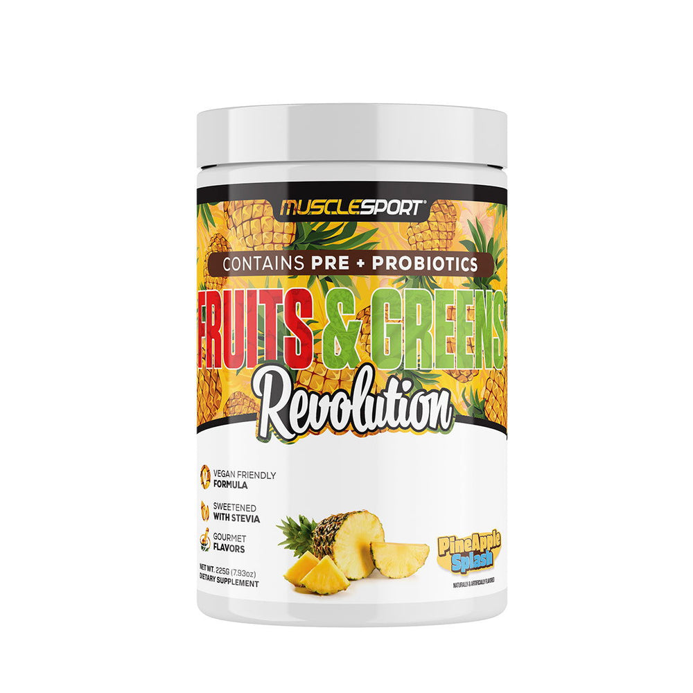 Fruits & Greens Revolution (Pineapple Splash
