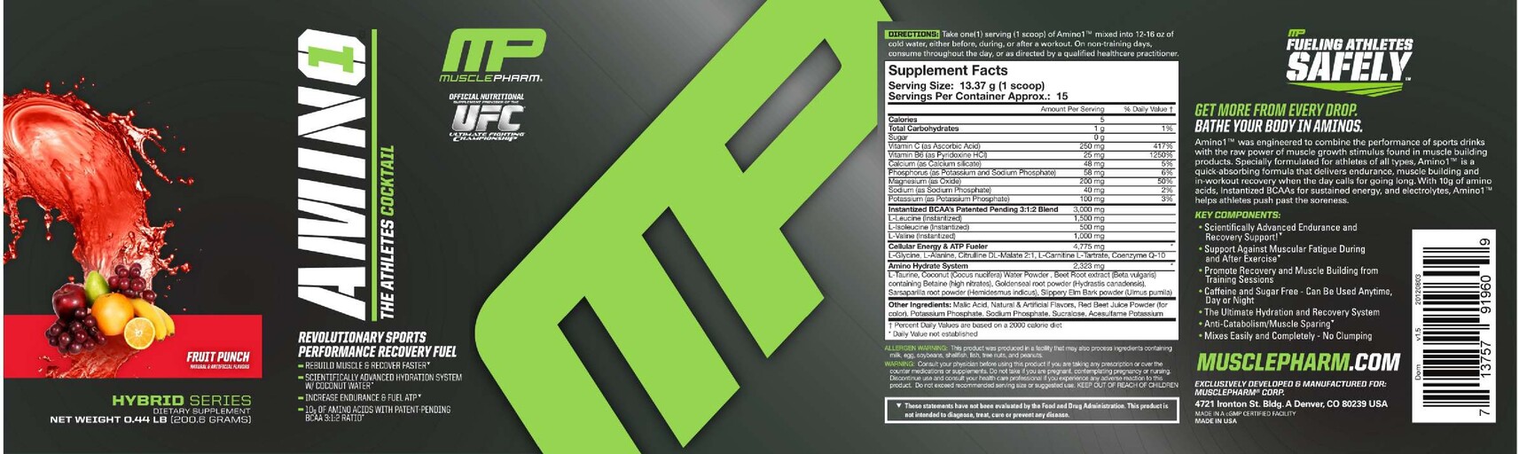 Amino 1 Fruit Punch