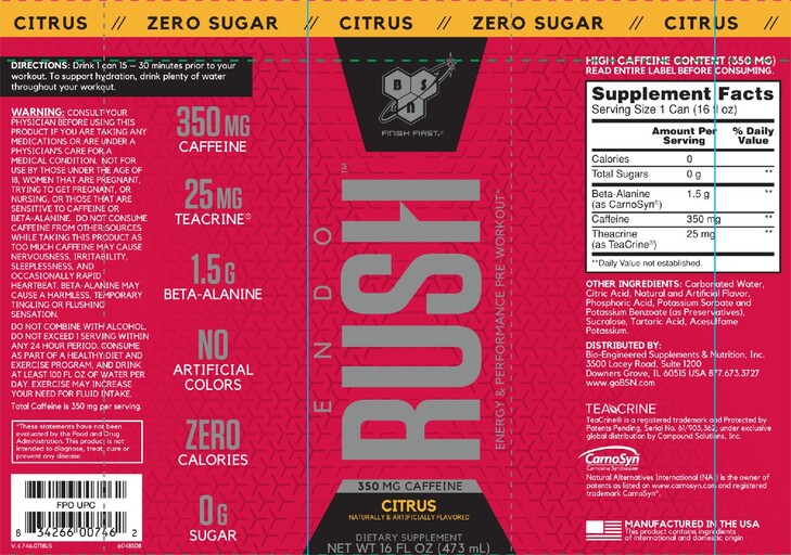 Endo Rush Citrus