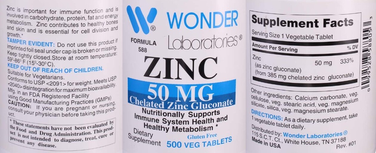 Zinc 50 mg