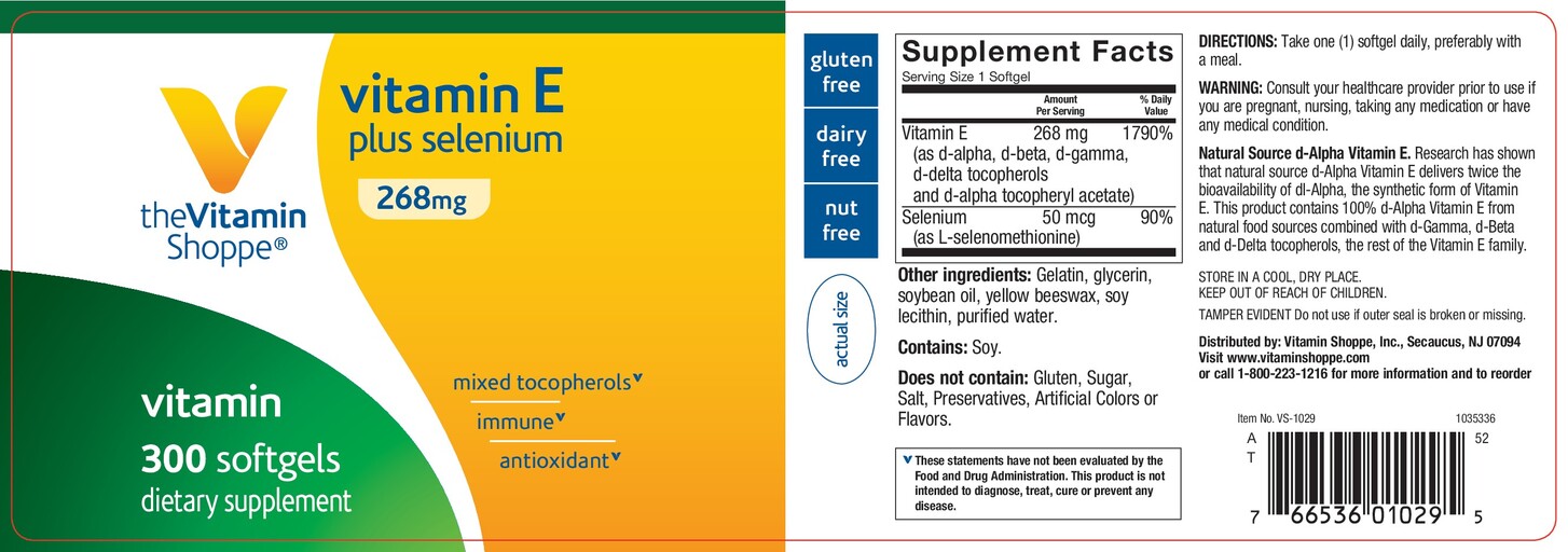 Vitamin E plus Selenium 268 mg
