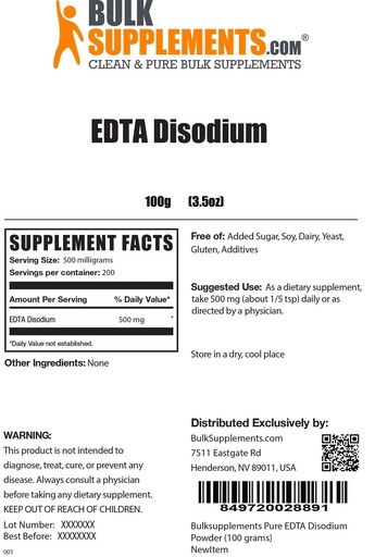 EDTA Disodium