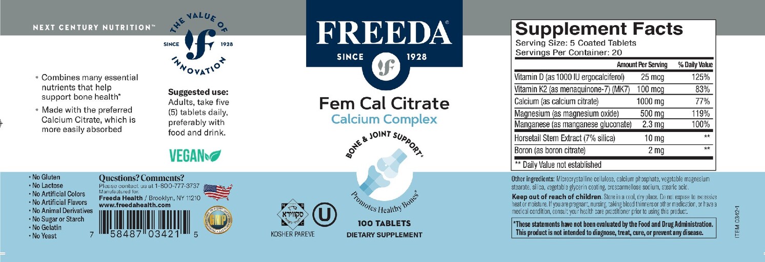Fem Cal Citrate