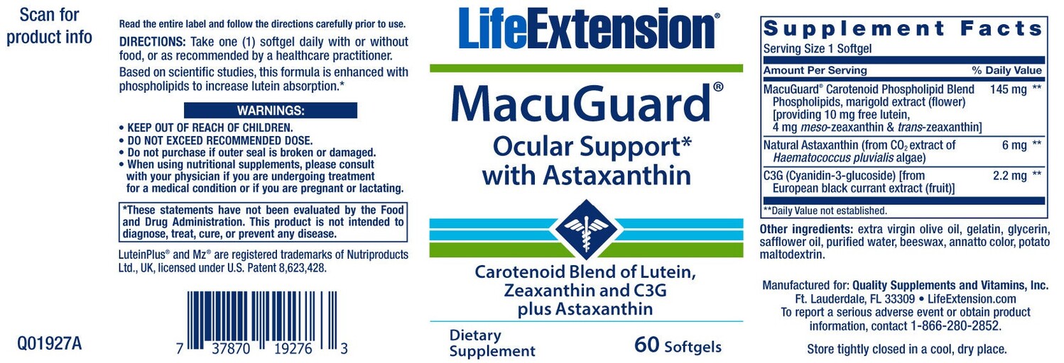 Life Extension MacuGuard