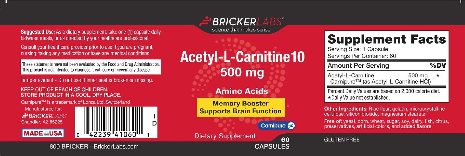 Acetyl-L-Carnitine 10 500 mg