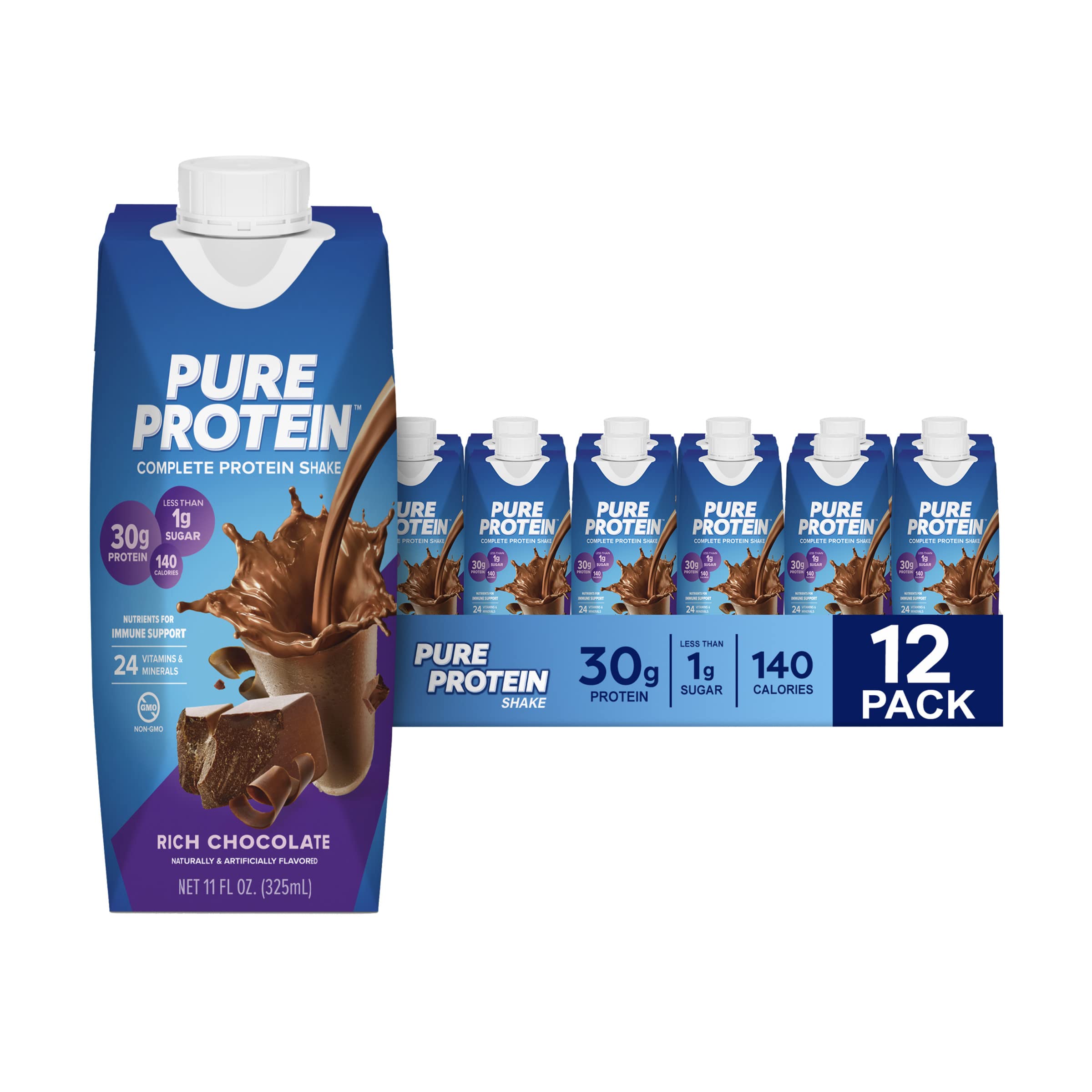 Pure Protein Complete Protein Shake (Rich Chocolate
